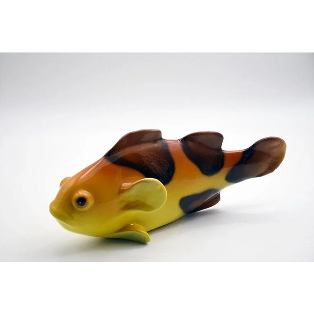 Large Italian Fish in Glazed Ceramic, 1960s For Sale - Image 12 of 12