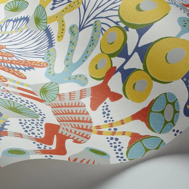 Korallang is a wonderfully whimsical and surreal pattern that adds a dash of enchantment to a room. This product is FSC...