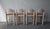 Set of 4 Padova Counter Stools by Hank Loewenstein For Sale - Image 4 of 8