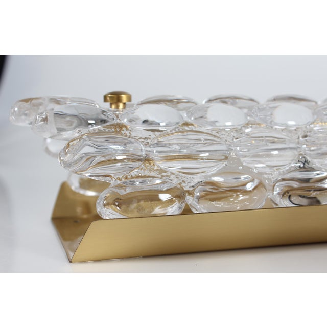 Lyfa Vintage Glass Wall Sconces by Carl Fagerlund for Lyfa, Denmark, 1960s, Set of 2 For Sale - Image 4 of 12