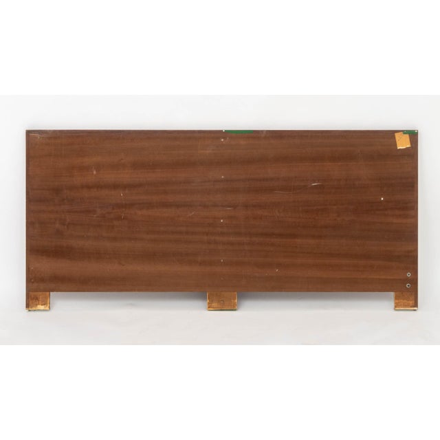 Wood Danish Modern Teak King Size Headboard For Sale - Image 7 of 7