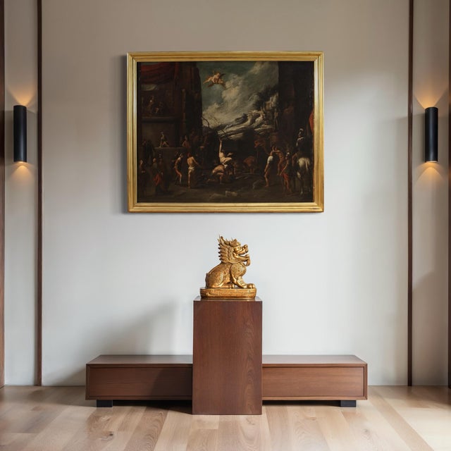 Martyrdom of Saint Lawrence, 1630, Oil on Canvas For Sale - Image 3 of 16