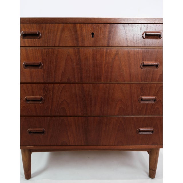 Danish Teak Chest of Drawers, 1960s For Sale - Image 6 of 18