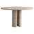 Stone Roman Dining Table II in Cappucino Limestone by Paloma Editions For Sale - Image 7 of 7