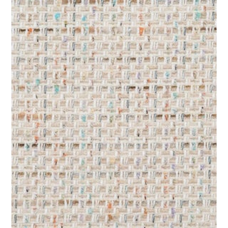 Sample - The House of Scalamandré Confetti Fabric, Cream For Sale