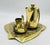 1960s 1960s Mexican Modernism Coffee Set in Solid Brass & Glass by Salvador Teran, Signed - Set of 4 For Sale - Image 5 of 18