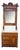 Antique Late Victorian Eastlake Walnut Marble Top Washstand Mirrored Commode 82" For Sale