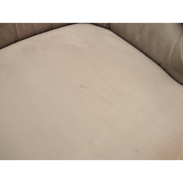 Danish Lilac Velour Sofa, 1970s For Sale - Image 10 of 14