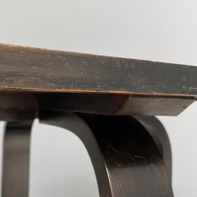 Wood Art Deco Italian Coffee Table in Wood and Black Wood, 1930s For Sale - Image 7 of 14