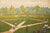 Vintage Sidney Z. Lucas "Grand Match at the Elysian Fields" Framed Baseball Print For Sale - Image 4 of 11