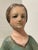 19th Century Spanish Colonial Articulated Mannequin Man Lady Wood Sculpture a Pair For Sale - Image 9 of 12