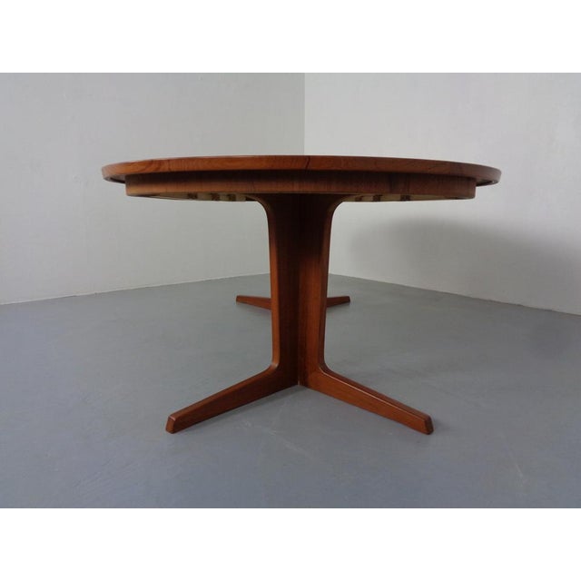 Extendable Teak Dining Table by Bernhard Pedersen & Son, Denmark, 1960s For Sale - Image 10 of 18