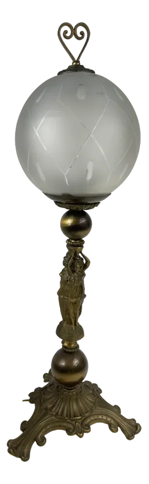 Bronze Table Lamp, 1920s