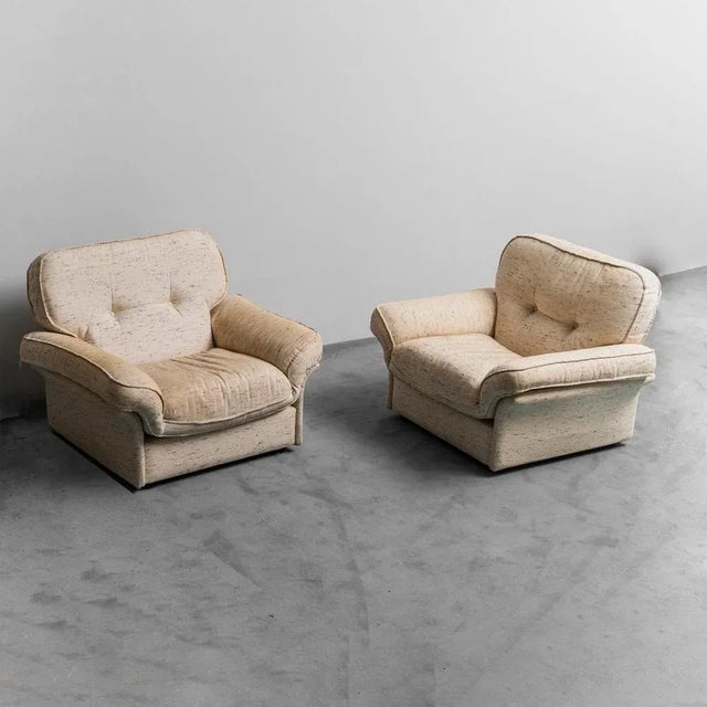 Set of Vintage Armchairs by Doimo Salotti, 1970 For Sale - Image 6 of 13