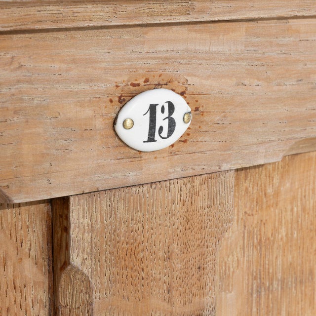 Antique White 19th Century France Antique White Wood Console Table For Sale - Image 8 of 11