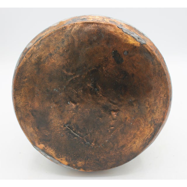 Metal Mid-Late 19th Century Tinned Copper Cooking or Yogurt Pot From Eastern Turkey For Sale - Image 7 of 7