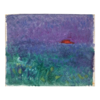 Ocean Sunset Landscape by Don Klopfer For Sale