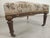 Louis XVI Ottoman in Walnut For Sale - Image 10 of 13