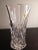 Capri Crystal Italy Clear Crystal Vase For Sale - Image 4 of 10