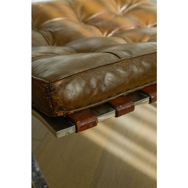 Ludwig Mies Van Der Rohe/Gerald R. Griffith Barcelona Ottoman For Sale - Image 10 of 10