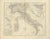 Antique Map of Italy with Sicily, Malta and Bay of Naples Insets, 1860 For Sale - Image 3 of 8