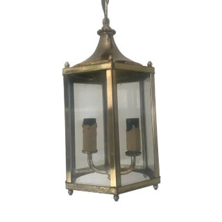 Brass Ceiling Lamp, 1980s For Sale