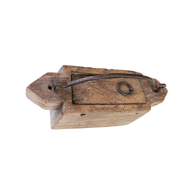 These authentic teak ghee pots hail from South Rajasthan and Madhya Pradesh, handcrafted from solid wood with blacksmith-...