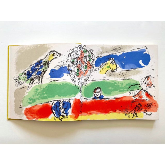 Marc Chagall Vintage 1974 First Edition Mourlot Lithograph