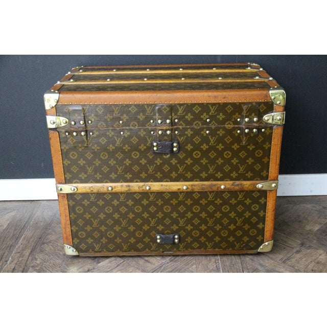 Vintage Shoe Trunk by Louis Vuitton, 1920s For Sale - Image 18 of 18