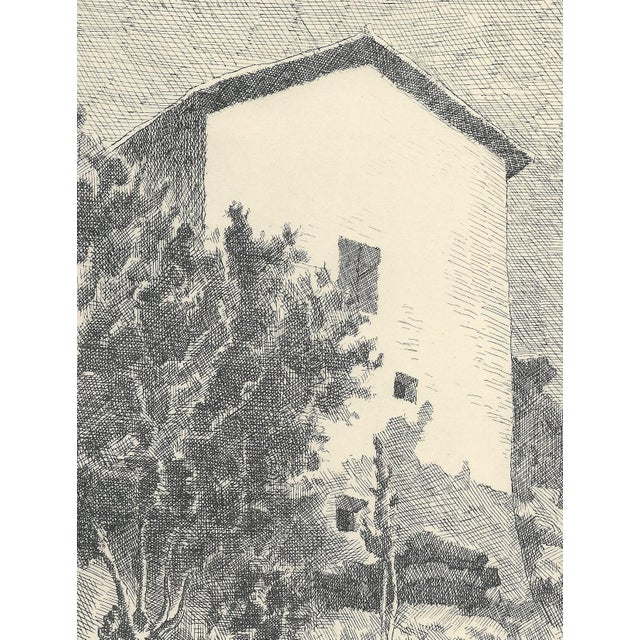 Giorgio Morandi, Landscape, House in Grizzana, 1957 For Sale - Image 4 of 7