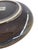 Modern Vietnamese Dual-Glaze Stoneware Ceramic Dinner Plates With Spiral Motif - Set of 4 For Sale - Image 3 of 6