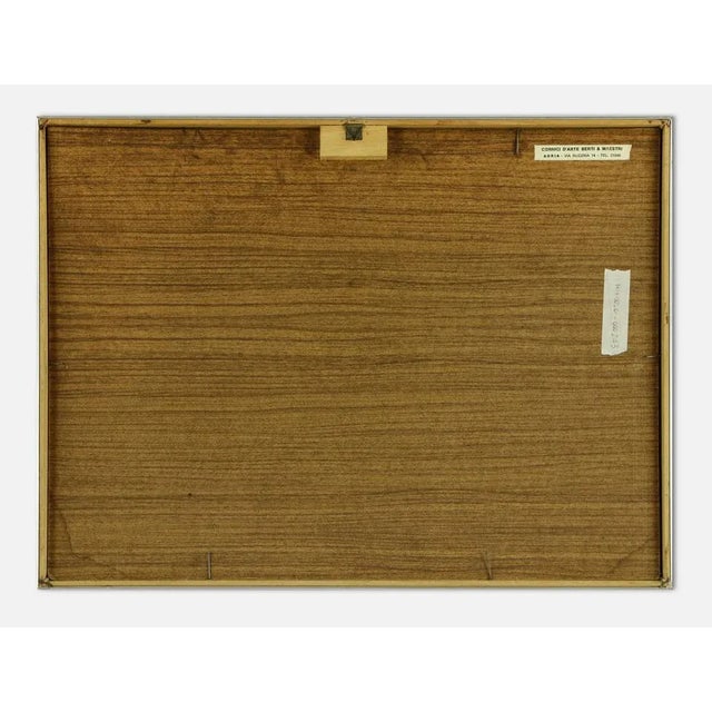 Modern Enotrio Pugliese, Urban Landscape, Lithograph, Mid 20th Century For Sale - Image 3 of 4