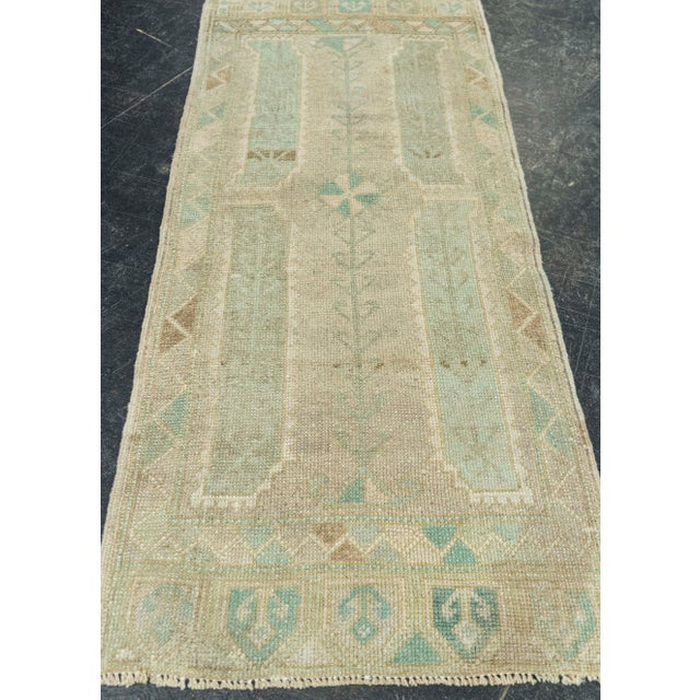 Turkish Mini Rug Oriental Hand Knotted Vintage Rug 1'9" x 3'11" #21013 Explore a curated collection of hallway runners,...