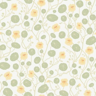Sample - Boråstapeter Krasse Wallcovering In Yellow For Sale
