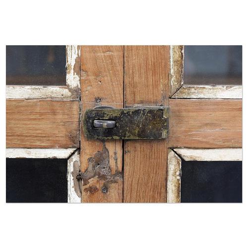 Glazed Wood Sideboard For Sale - Image 9 of 10