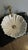 Hand Carved White Marble Lotus Vessel Sink, Scalloped Flower Stone Bathroom Vanity Sink For Sale - Image 11 of 11