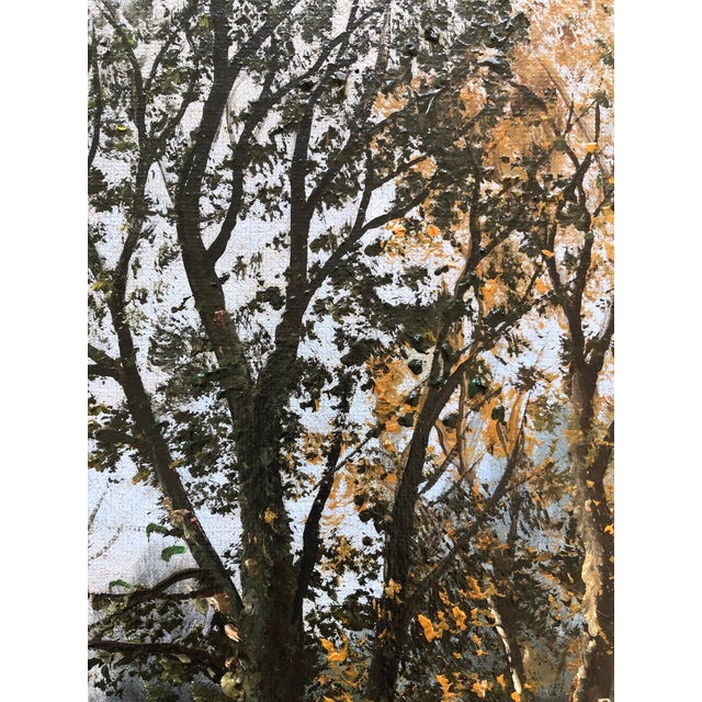 Giuseppe Zago, the Little Gray House, 1890s, Oil on Canvas For Sale - Image 5 of 9