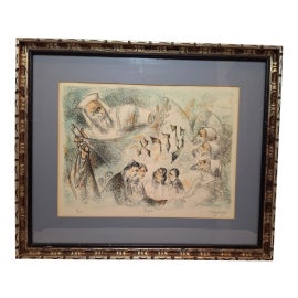 Example of Chaim Gross Original Prints