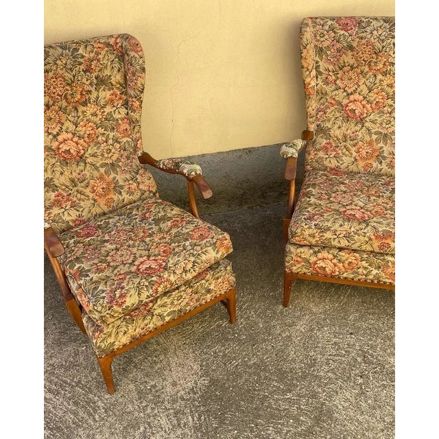 Set of Vintage Armchairs by Paolo Buffa for Frama, 1950s For Sale - Image 6 of 13