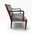 Vintage Faux Bamboo Armchairs With Geometric Upholstery – Set of 2 For Sale In Philadelphia - Image 6 of 7