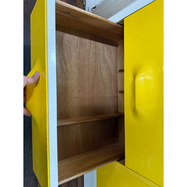 1970s Space Age Broyhill 9 Drawers Lowboy Dresser For Sale - Image 11 of 12