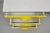 1970s Vintage Broyhill Premier Yellow Molded Plastic Space Age Joe Colombo Style Desk For Sale - Image 9 of 12