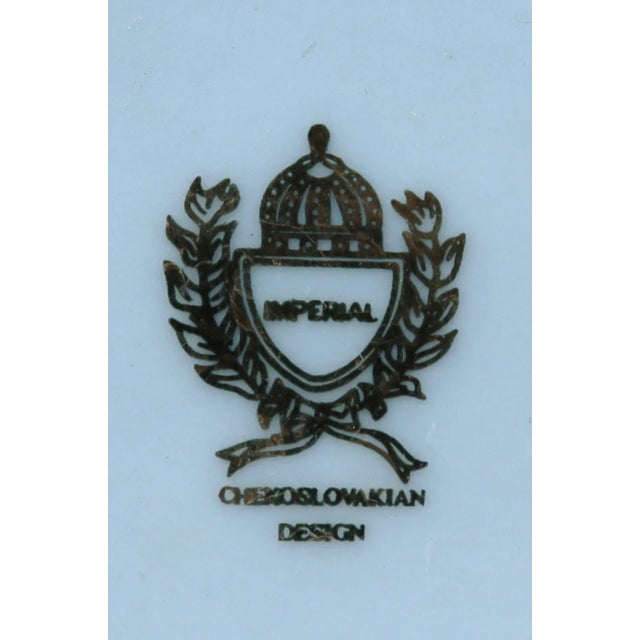 Ceramic 1960s Imperial Chekoslavakia Demitasse Tea Set, 20 Pieces For Sale - Image 7 of 8