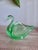 Vintage Fenton Green Glass Swan Candy Dish ✨ Beautiful vintage Fenton glass swan candy dish in a gorgeous shimmering green...