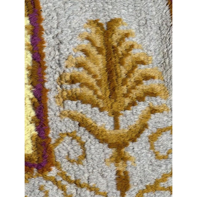 Antique French Savonnerie Rug, 1920s For Sale - Image 9 of 18