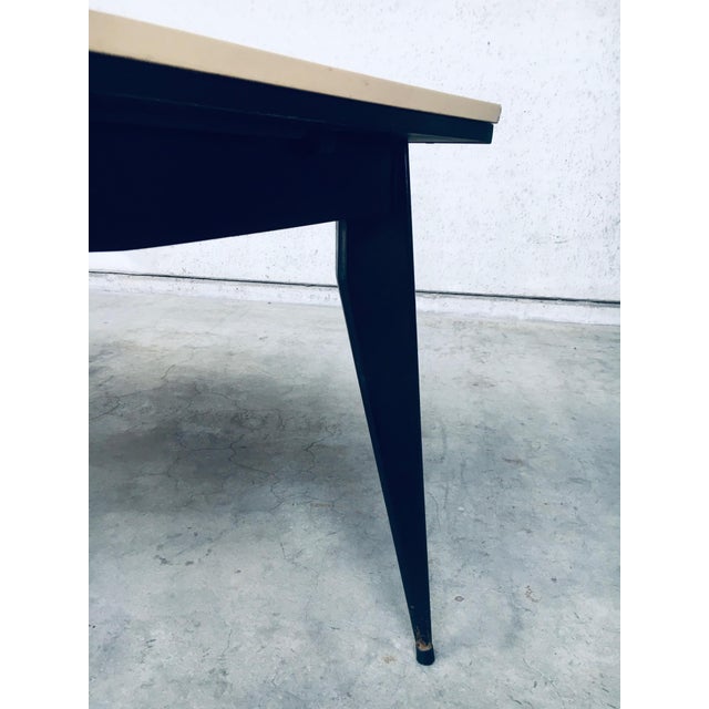 1950s Space Age Extendable Dining Table, 1950s For Sale - Image 5 of 18