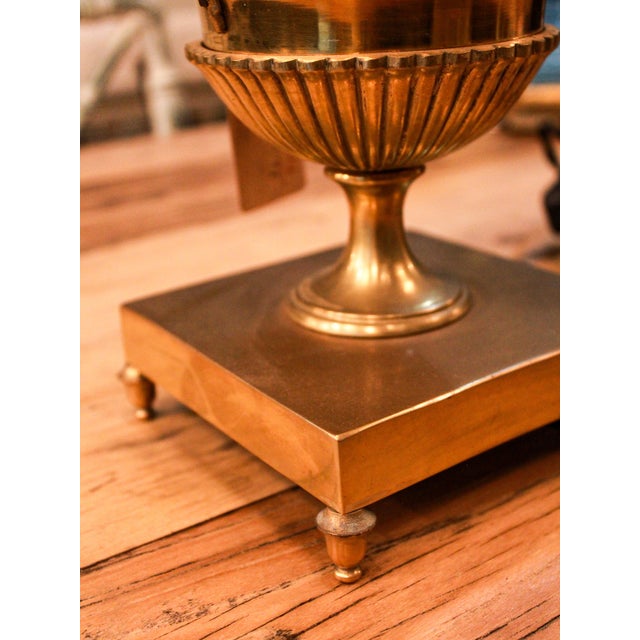 Vintage Table Lamps in Brass, 1950s, Set of 2 For Sale - Image 3 of 4