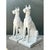 Sculpture Materials Vintage Solid Cast Cement Great Dane Statues - A Pair For Sale - Image 7 of 13
