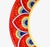 Intreccio Red 4-Piece Place Setting | Hand-Painted Italian Dinnerware From Deruta For Sale - Image 9 of 12