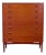 Mogens Kold Danish Teak 7 Drawer Dresser Designed by Arne Hovmand-Olsen For Sale